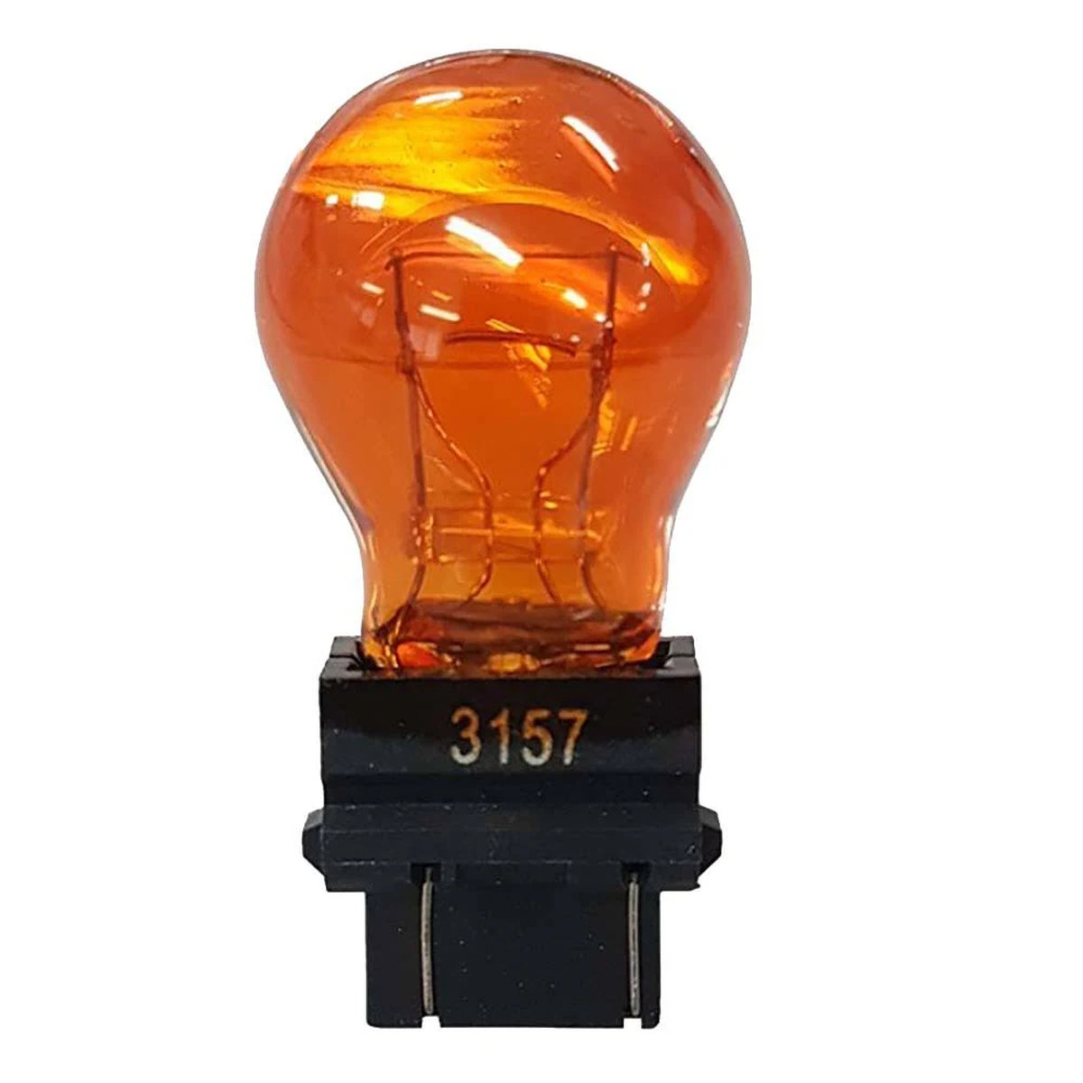10 LAMPADAS MINIATURA - 12V - 27W/7W - AMBAR UNIVERSAL Auto