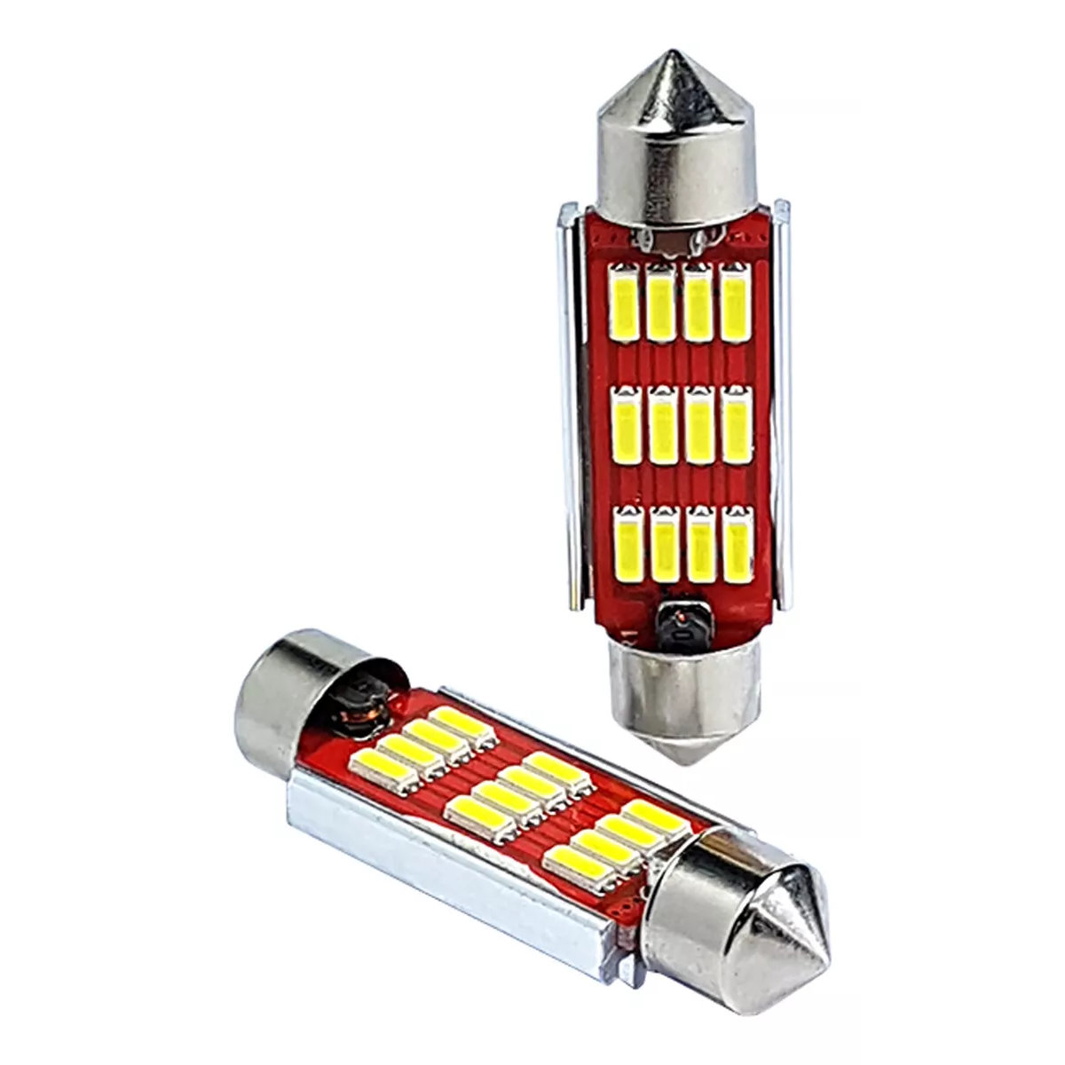 10 LAMPADAS MINIATURA LED (C10W) – 24V – 2,23W – UNIVERSAL